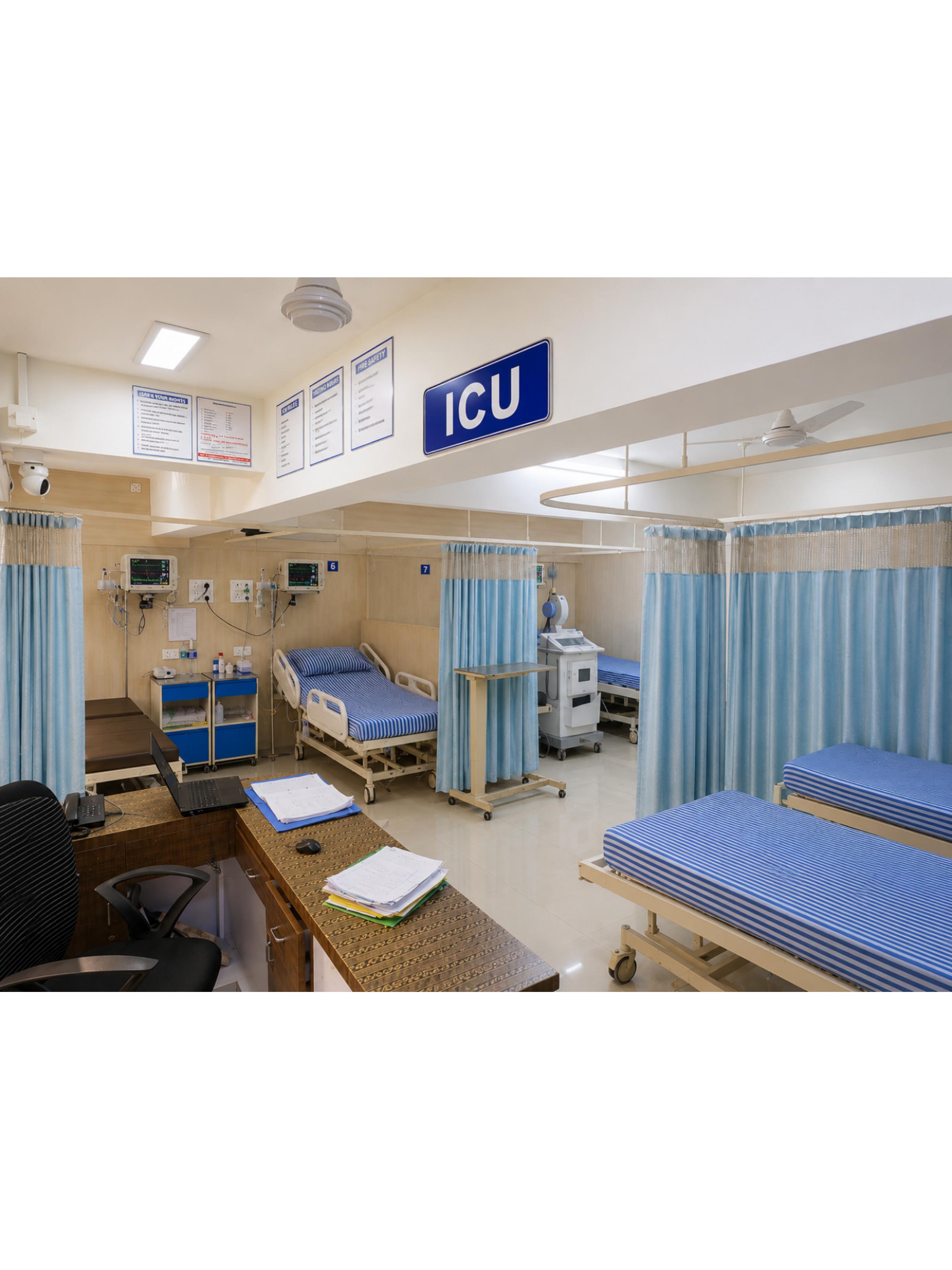 ICU at Shanti Nursing & Multispeciality Hospital Bandra West